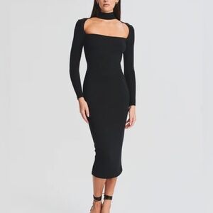 SER.O.YA Dani Long Sleeve Midi Dress